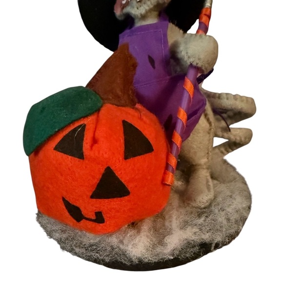 🎃 Annalee 5” Pumpkin Painter Mouse Halloween Collectible (w/ Tag) - Picture 3 of 7